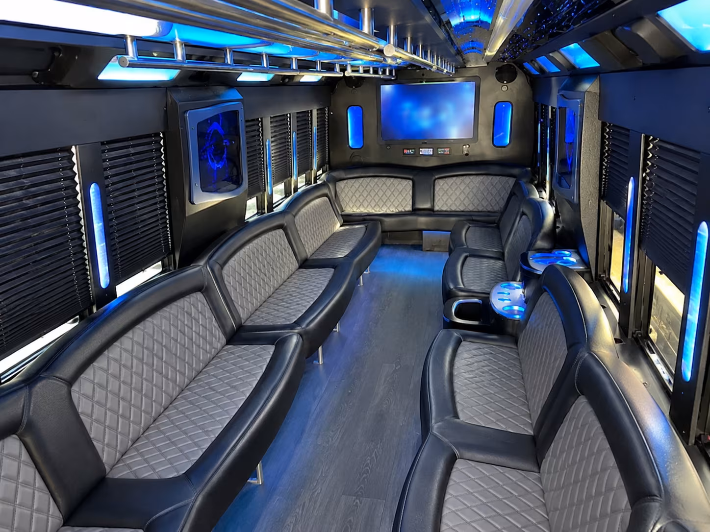 party bus rentals for woodbury high school prom night