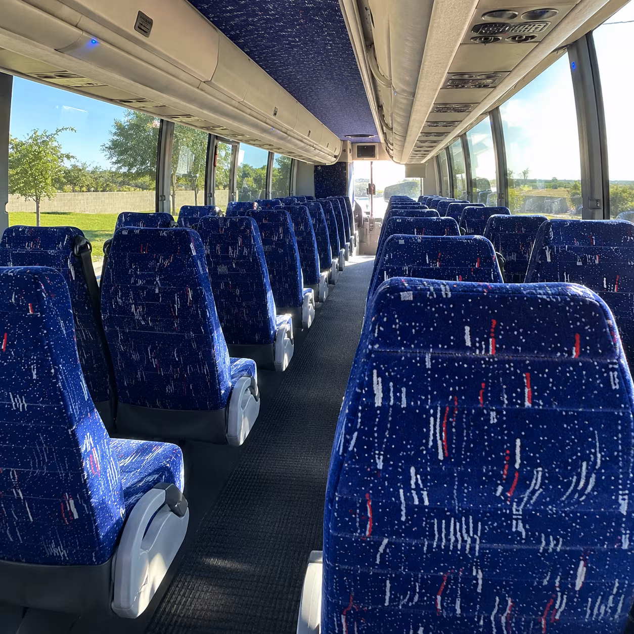 woodbury concert charter bus rental