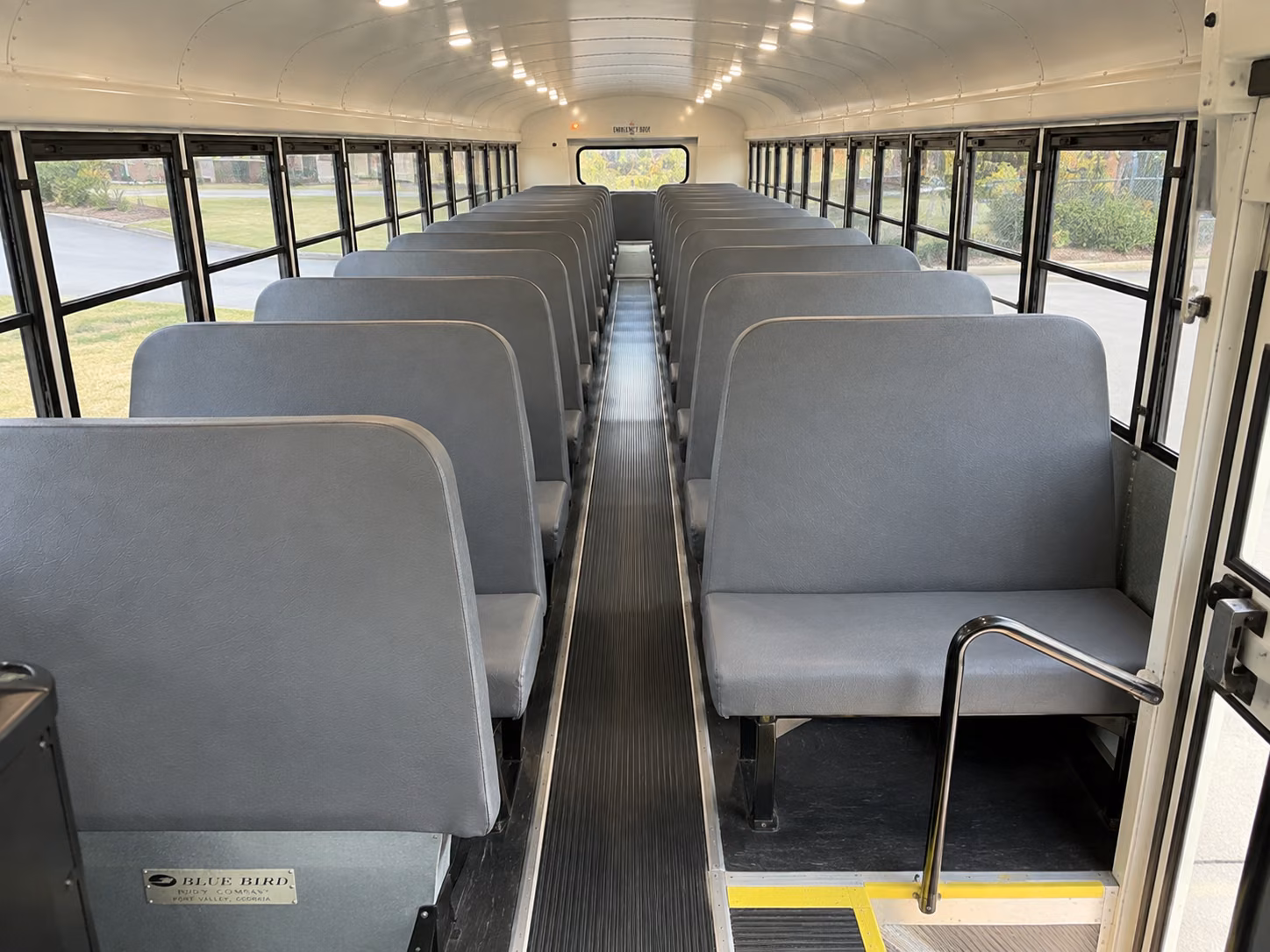 woodbury school bus interior
