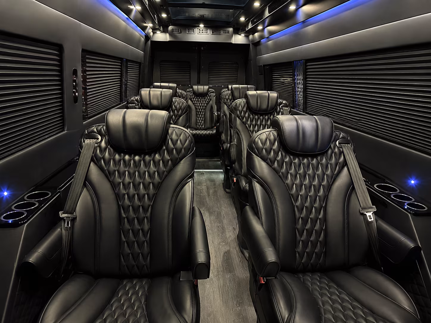 woodbury sprinter van with driver interior